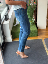Load image into Gallery viewer, Anna Straight Leg  Jean - Mid  Denim Wash
