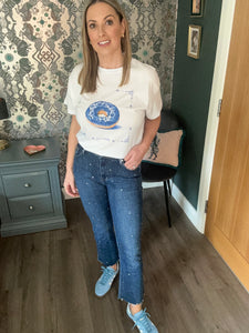 Embellished Donut Tee