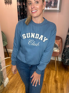 Kaelenora  Sweatshirt - Bering Sea/Club