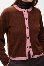 Load image into Gallery viewer, InWear Guna Cardigan - Brandy Brown/Pink
