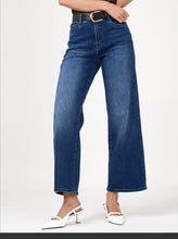 Load image into Gallery viewer, Edel Wide Leg Jeans - Dark Blue
