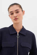 Load image into Gallery viewer, InWear Beca Zipped Jacket - Navy
