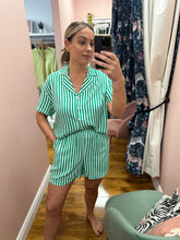 Load image into Gallery viewer, PCNYA Shirt Coord - Green Stripes
