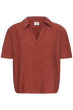 Load image into Gallery viewer, KAFFE Kaemily Blouse - Henna
