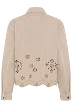 Load image into Gallery viewer, KAFFE Kamimi Broderie Anglaise Jacket - Feather Grey
