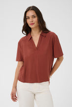 Load image into Gallery viewer, KAFFE Kaemily Blouse - Henna
