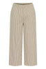 Kanaya Striped Culottes - Brindle/Turtle Dove
