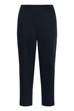 Load image into Gallery viewer, KAFFE Kasakura Cropped Trousers - Navy
