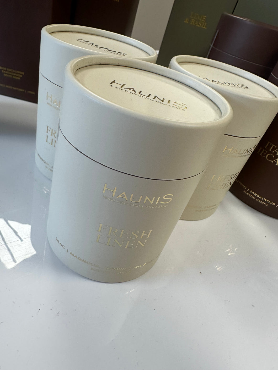 Scented Candle 140g - French Linen