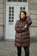 Load image into Gallery viewer, KAFFE Kasusanne Coat - Coffee Bean Brown
