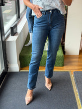 Load image into Gallery viewer, Anna Straight Leg  Jean - Mid  Denim Wash
