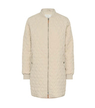 Load image into Gallery viewer, Kalelia Quilted Coat - Feather Grey
