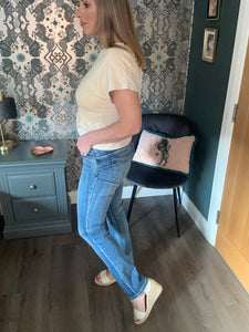 Cole Straight Leg Push Up Jeans
