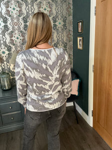 Embellished Tiger Jumper