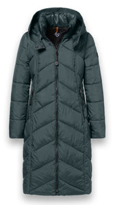 Arosa Puffa Coat - Pine Green