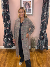 Load image into Gallery viewer, GOA GOA Caranita Checked Coat - Multi
