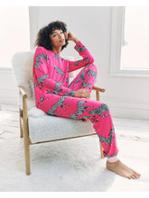 Load image into Gallery viewer, Hot Pink Zebra PJ&#39;s
