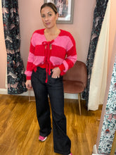 Load image into Gallery viewer, Wide Jeans With Patch Pockets - Dark Denim
