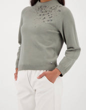Load image into Gallery viewer, Jewelled Jumper -Sage
