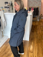 Load image into Gallery viewer, Dawn Rainproof Warm Coat - Dark Denim
