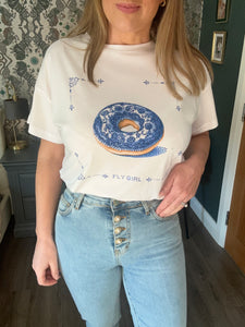 Embellished Donut Tee