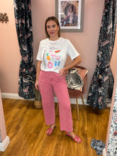 Load image into Gallery viewer, Barrel Leg Jean - Rose
