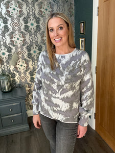 Embellished Tiger Jumper