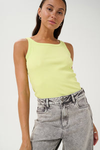 Kacarna Lettuce Green Vest Top