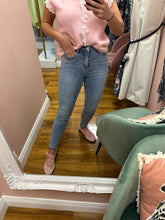 Load image into Gallery viewer, Rhinestone Embellished Jeans
