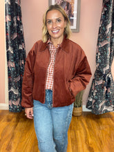 Load image into Gallery viewer, InWear Halimai Corduroy Jacket - Brandy Brown
