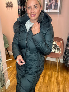 Arosa Puffa Coat - Gun Metal