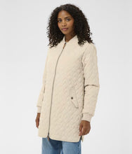 Load image into Gallery viewer, Kalelia Quilted Coat - Feather Grey
