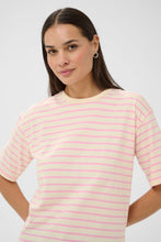 Load image into Gallery viewer, KAFFE Kawinny Tee - Pink Stripe
