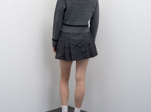 Patrasso Bow Embroidered Skirt