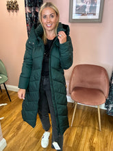 Load image into Gallery viewer, Arosa Puffa Coat - Pine Green
