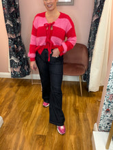 Load image into Gallery viewer, Wide Jeans With Patch Pockets - Dark Denim
