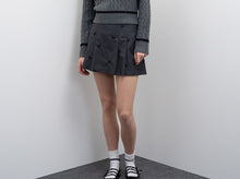 Load image into Gallery viewer, Patrasso Bow Embroidered Skirt
