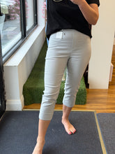Load image into Gallery viewer, Bengaline Crop Trouser 226C - Silver Grey
