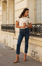 Load image into Gallery viewer, Millie Cigarette Jean - Dark Blue
