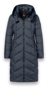 Arosa Puffa Coat - Gun Metal