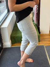 Load image into Gallery viewer, Bengaline Crop Trouser 226C - Silver Grey
