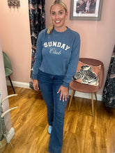 Load image into Gallery viewer, Kaelenora  Sweatshirt - Bering Sea/Club
