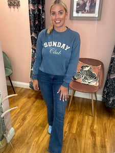 Kaelenora  Sweatshirt - Bering Sea/Club