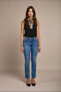 Cole Straight Leg Push Up Jeans