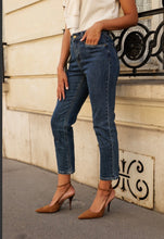 Load image into Gallery viewer, Millie Cigarette Jean - Dark Blue
