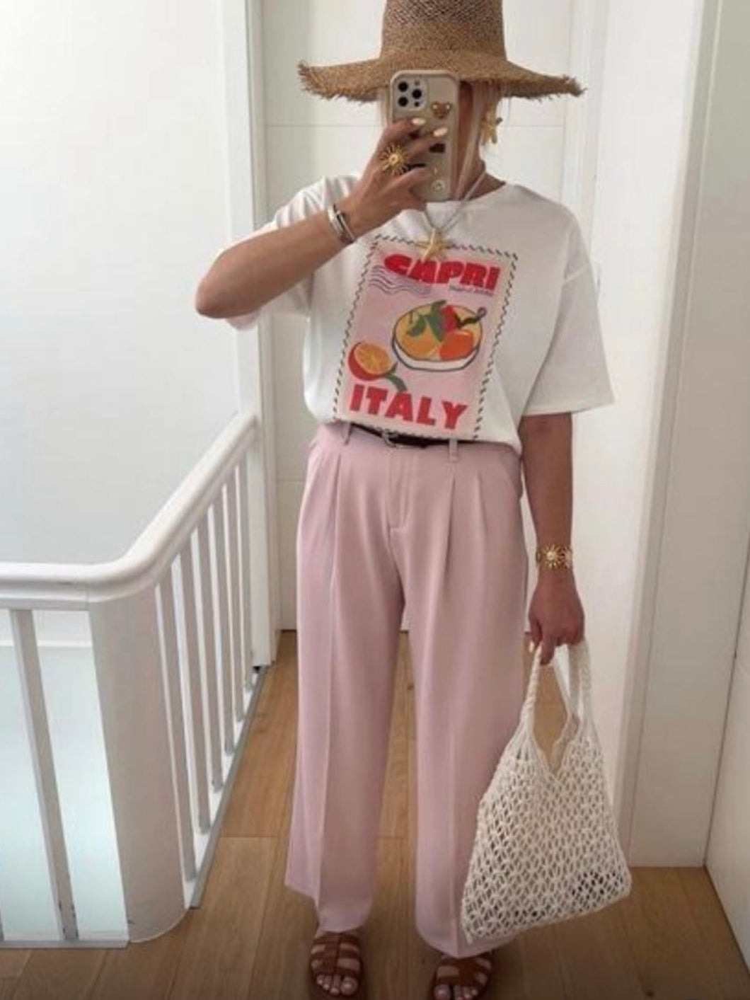 Capri Tee - White
