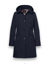 Load image into Gallery viewer, District Lotus Coat - Navy
