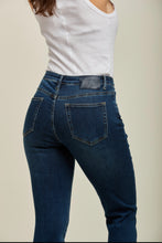 Load image into Gallery viewer, Cherry Boyfriend Jeans - Dark Denim Blue
