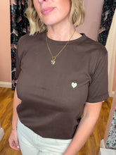 Load image into Gallery viewer, KAFFE Kaheart T-Shirt - Coffee Bean

