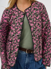 Load image into Gallery viewer, Kanuna Quilted Jacket - Pink/Black Pattern
